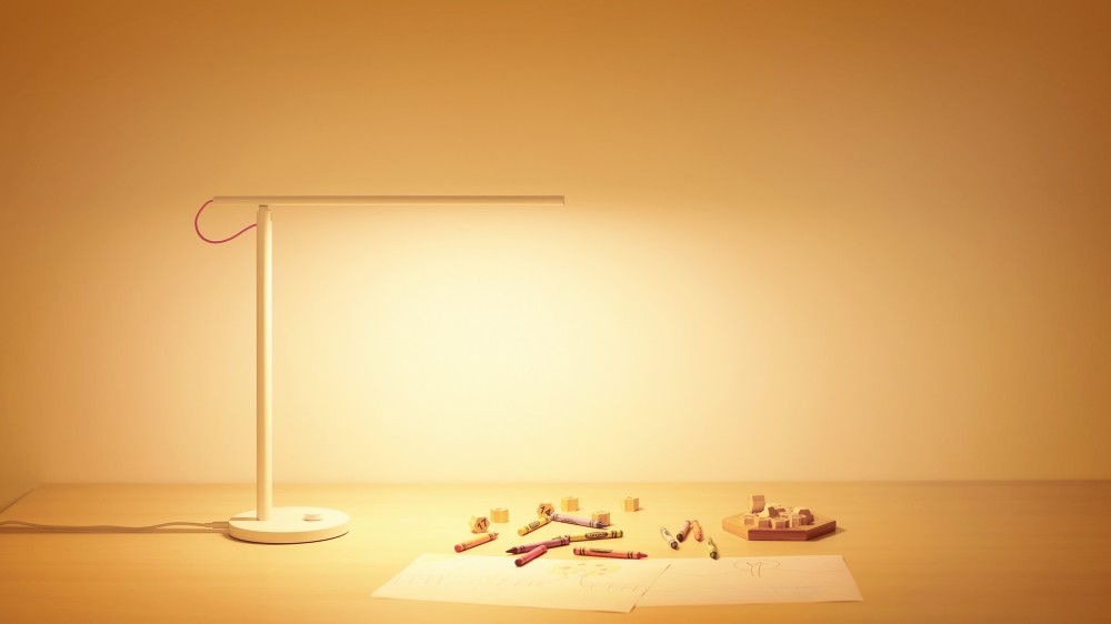  XIAOMI Xiaomi Mi Desk Lamp lampada da scrivania 3  temperature bianco