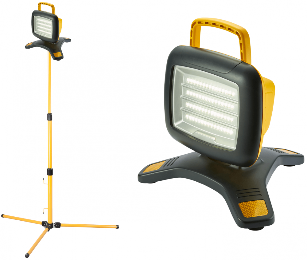 Rechargeable LED Work Light Offering Robust Portable Lighting to