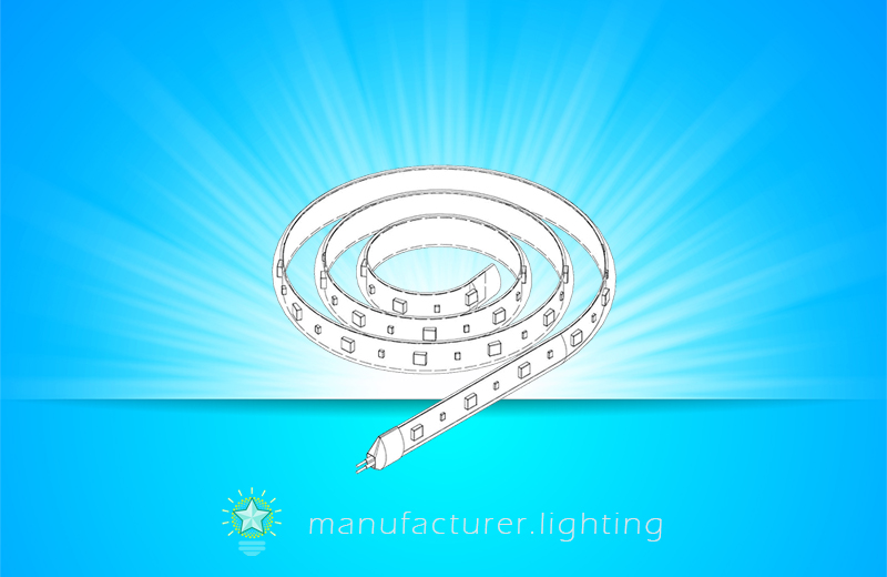 Neutral White LED Strip 2835 - 120 LEDs, Versatile Illumination